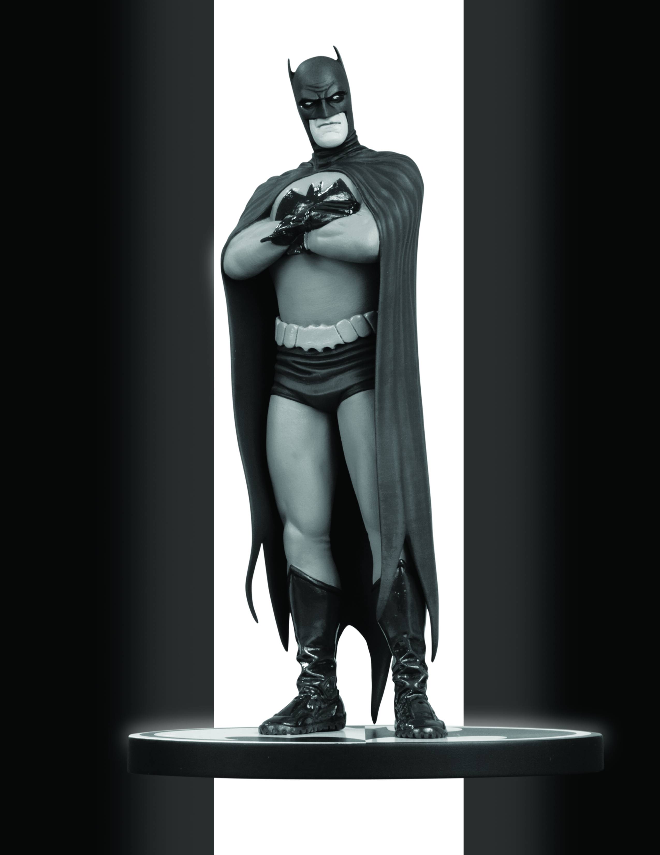 Batman Black And White Statue by Frank Quitely