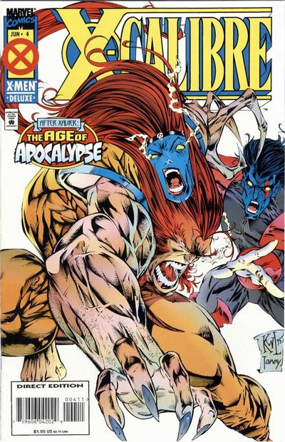 X-Calibre #4 [Direct Edition]-Near Mint (9.2 - 9.8)