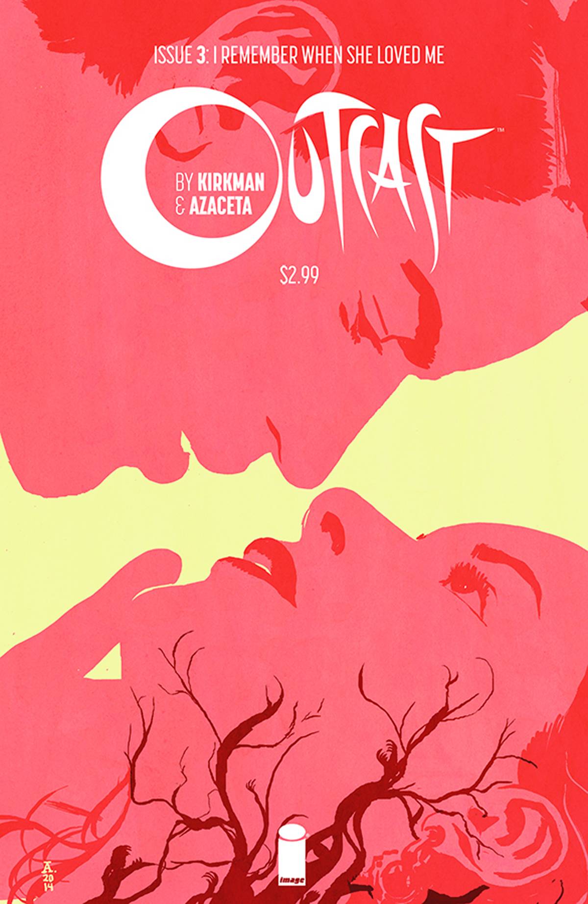 Outcast by Kirkman & Azaceta #3 2nd Printing