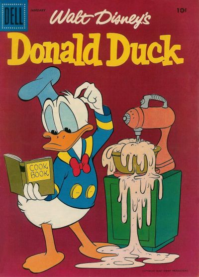 Walt Disney's Donald Duck #57-Fine (5.5 – 7)