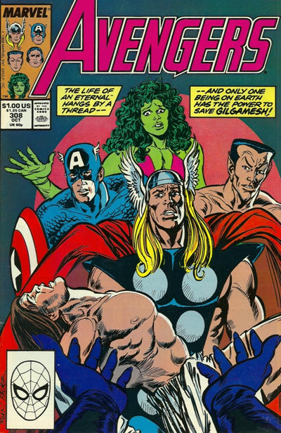 Avengers #308 [Direct]-Near Mint (9.2 - 9.8)