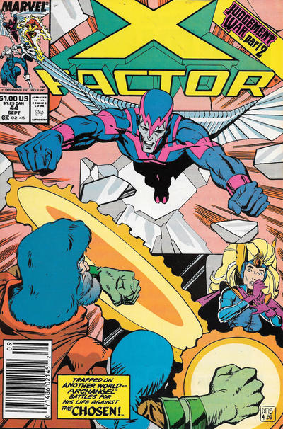 X-Factor #44 [Newsstand]-Very Good (3.5 – 5)