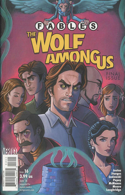 Fables: The Wolf Among Us #16-Very Fine (7.5 – 9) Final Issue.