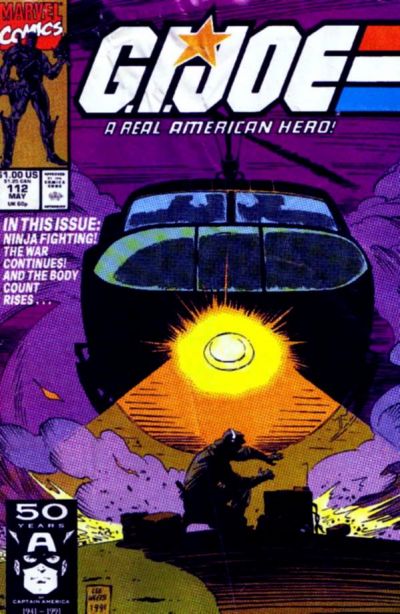 G.I. Joe, A Real American Hero #112 [Direct]-Fine (5.5 – 7)