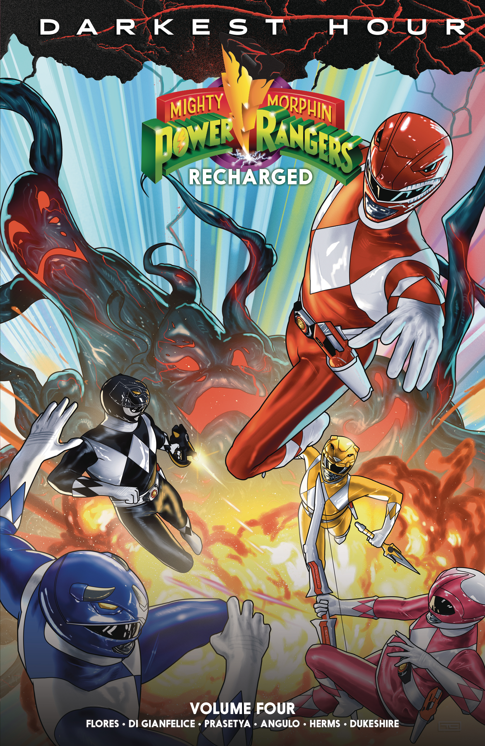 Mighty Morphin Power Rangers Recharged Graphic Novel Volume 4