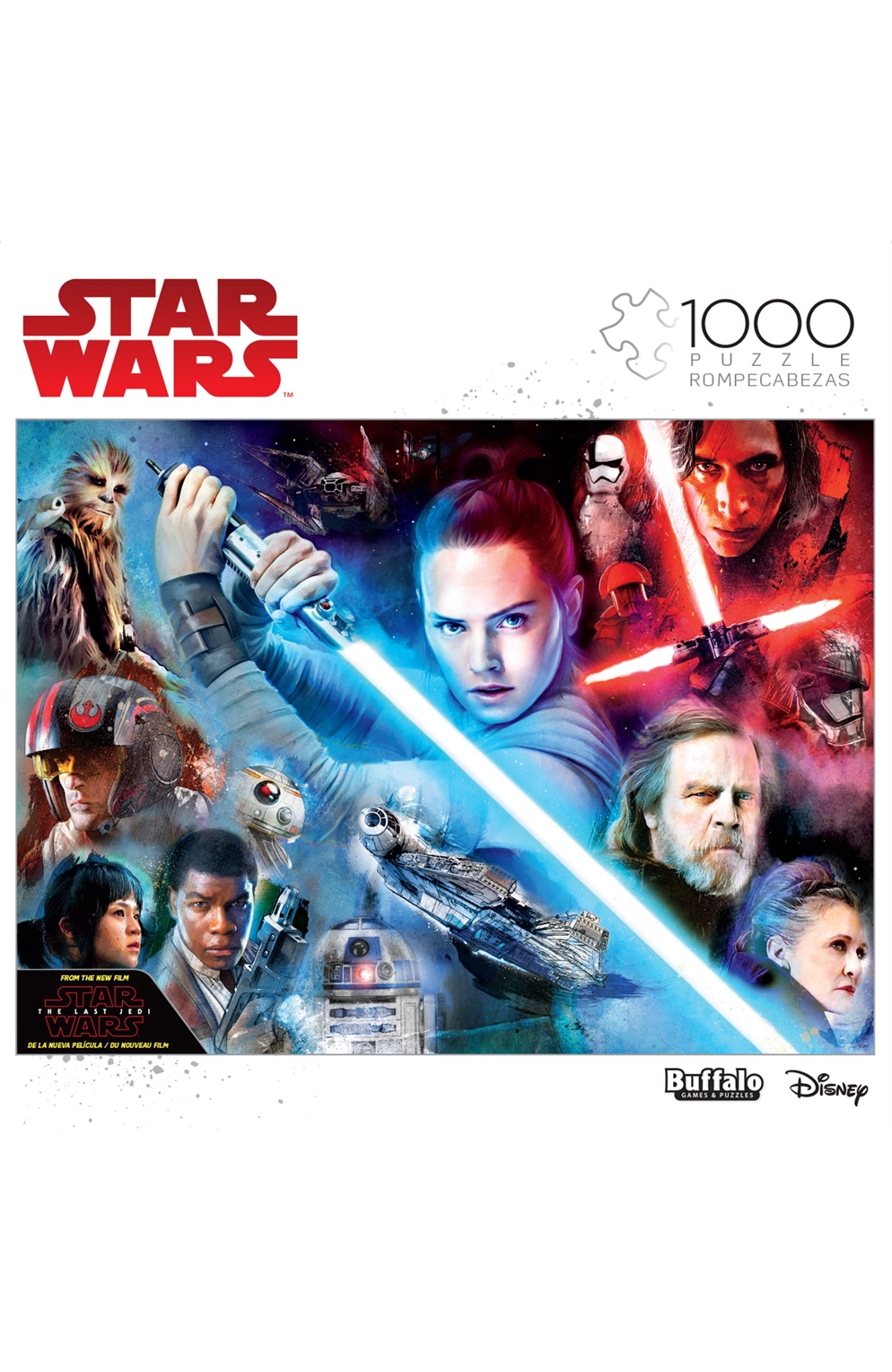 Star Wars Feel The Force Last Jedi 1000 Pc Puzzle