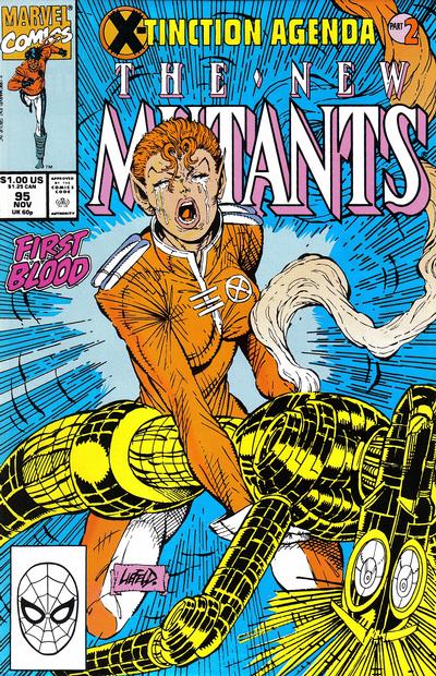 The New Mutants #95-Very Good (3.5 – 5)