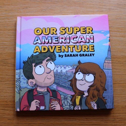 Our Super American Adventure Hardcover Graphic Novel