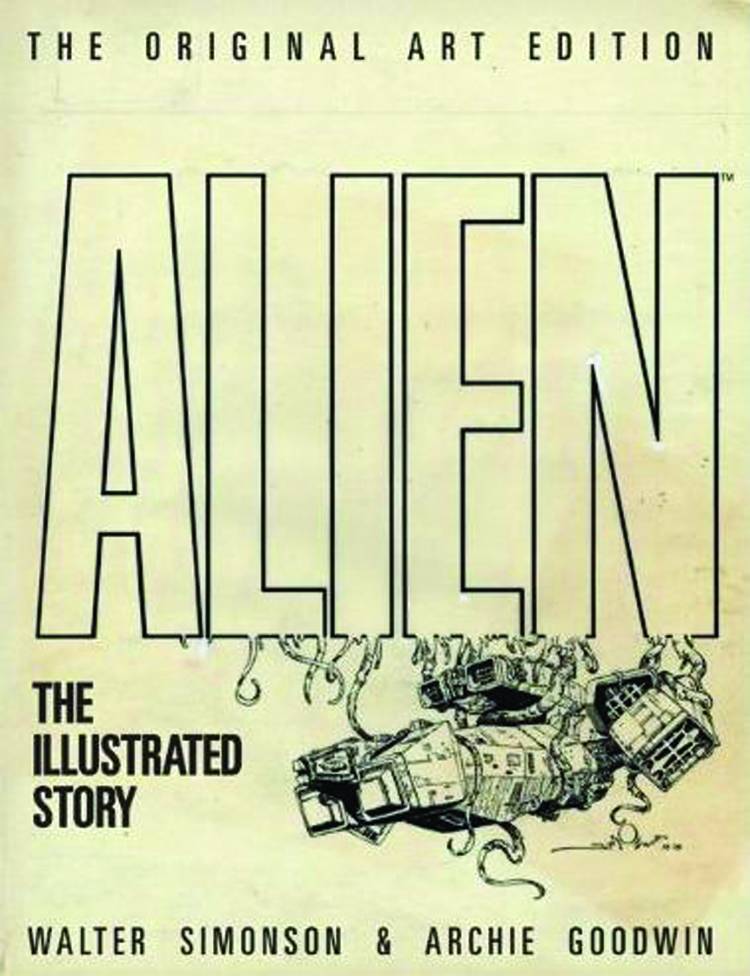 Alien Illustrated Story Artists Edition Hardcover