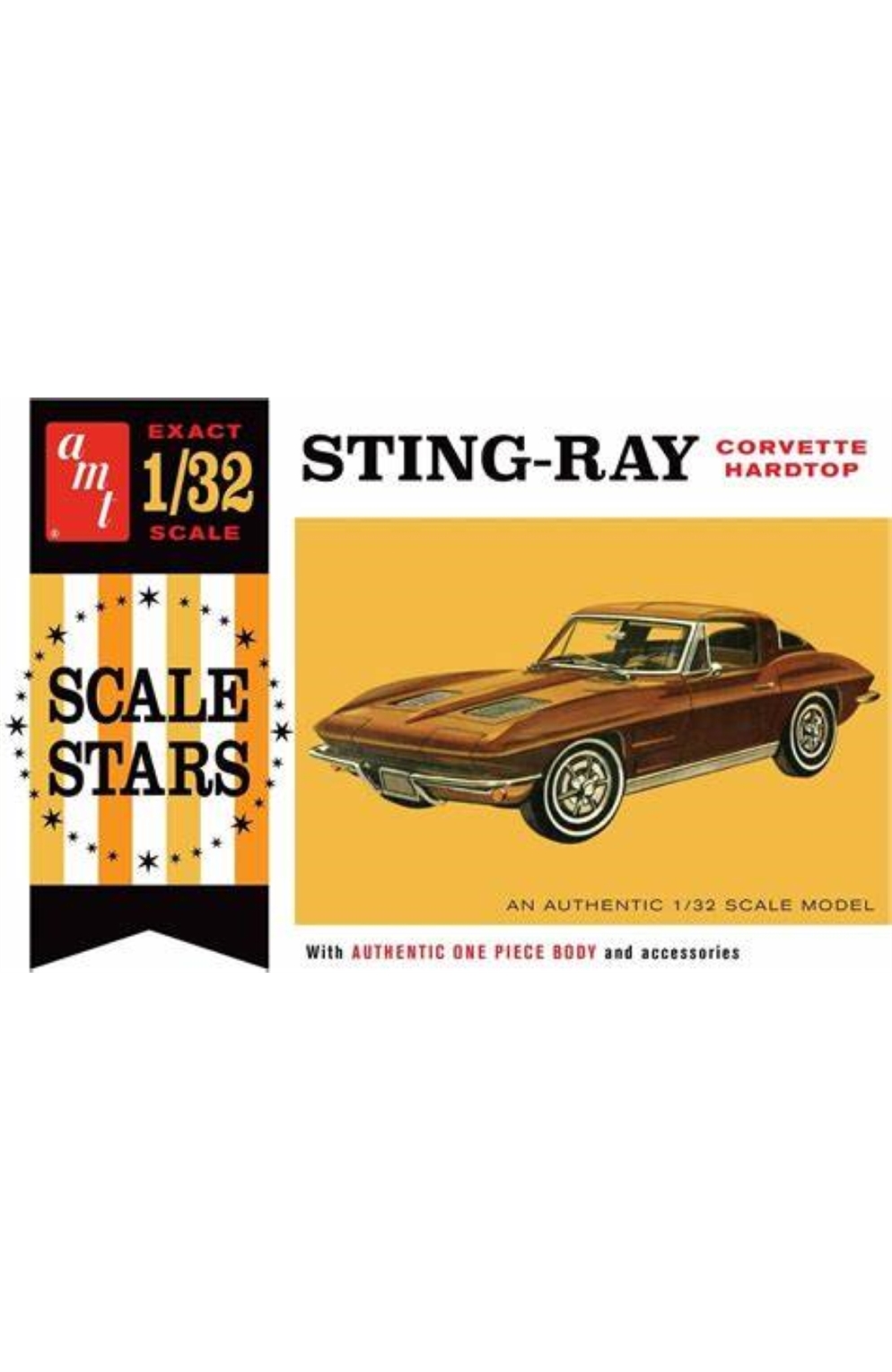 '63 Corvette Stingray Model Kit 1:32