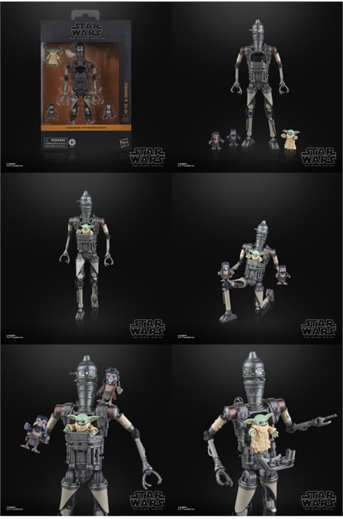 ***Pre-Order*** Star Wars The Black Series Deluxe Ig-12 & Grogu (The Mandalorian)