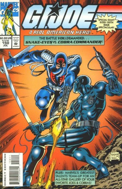 G.I. Joe, A Real American Hero #150 [Direct Edition]-Very Good (3.5 – 5)