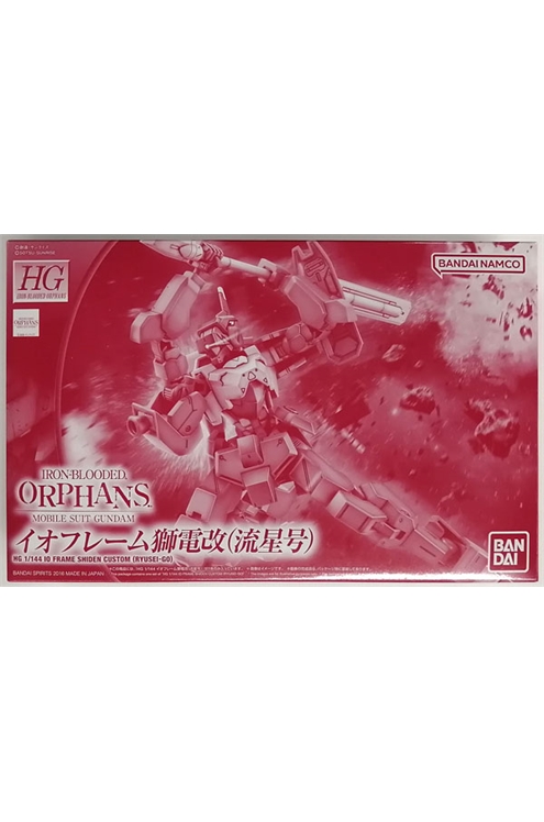 Premium Bandai Hg 1/144 Io Frame Shiden Custom (Ryusei-Go) Iron-Blooded Orphans