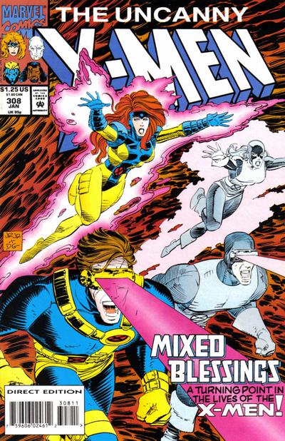 The Uncanny X-Men #308 [Direct]-Near Mint (9.2 - 9.8)