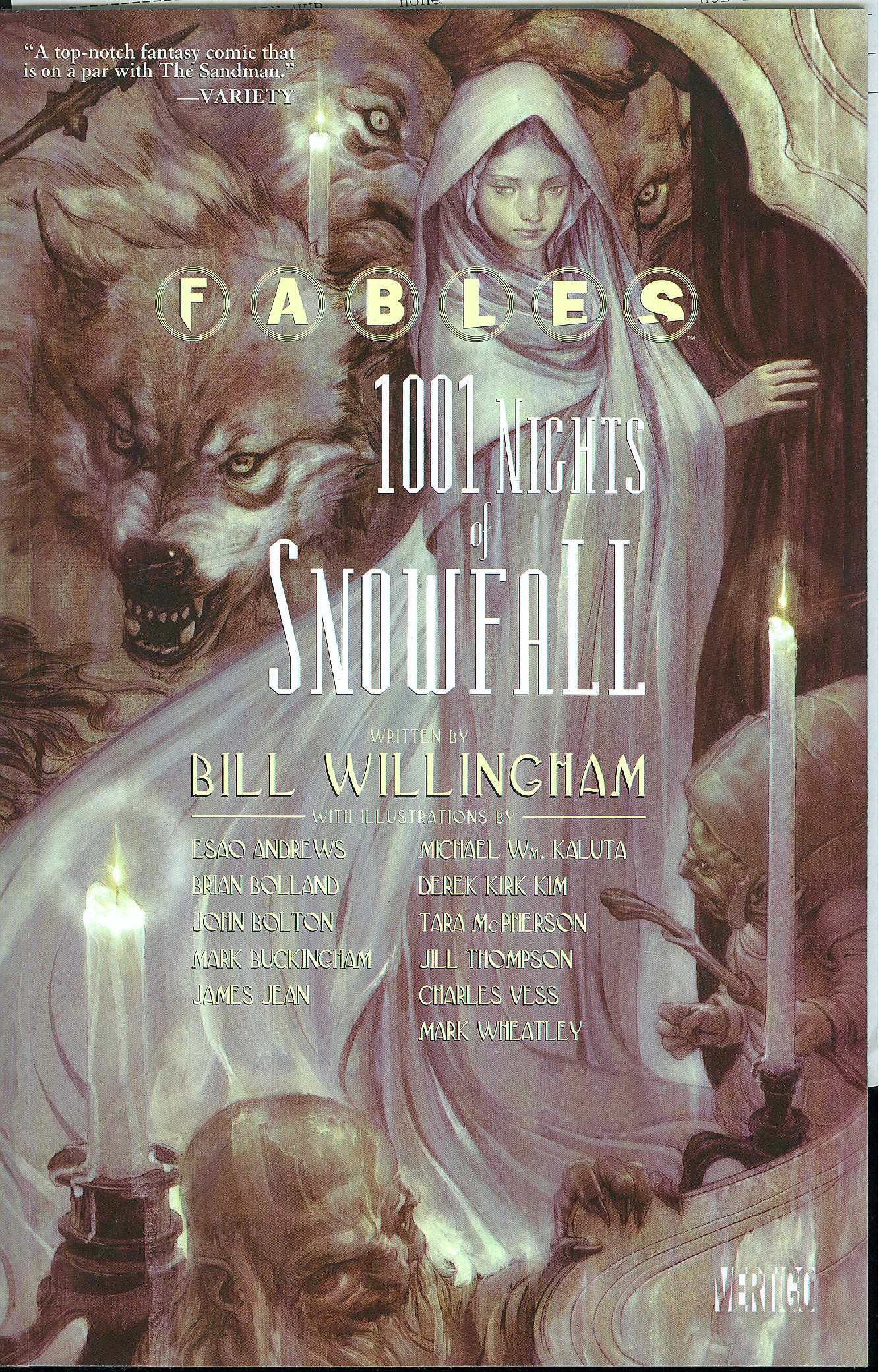 Fables 1001 Nights of Snowfall Soft Cover