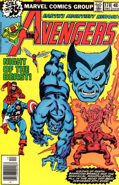 The Avengers #178 [Regular Edition](1963)-Fine (5.5 – 7)