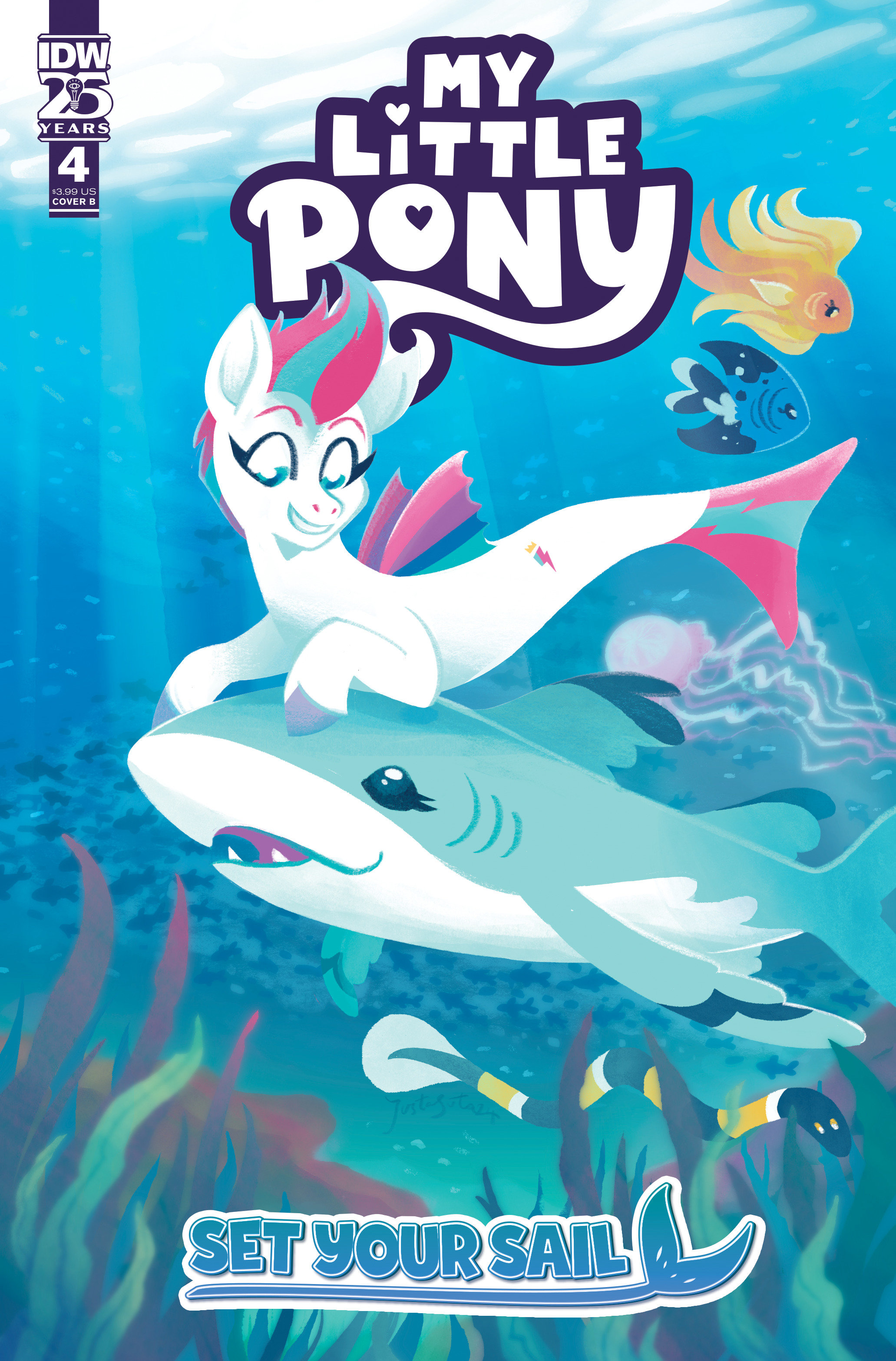 My Little Pony Set Your Sail #4 Cover B Justasuta