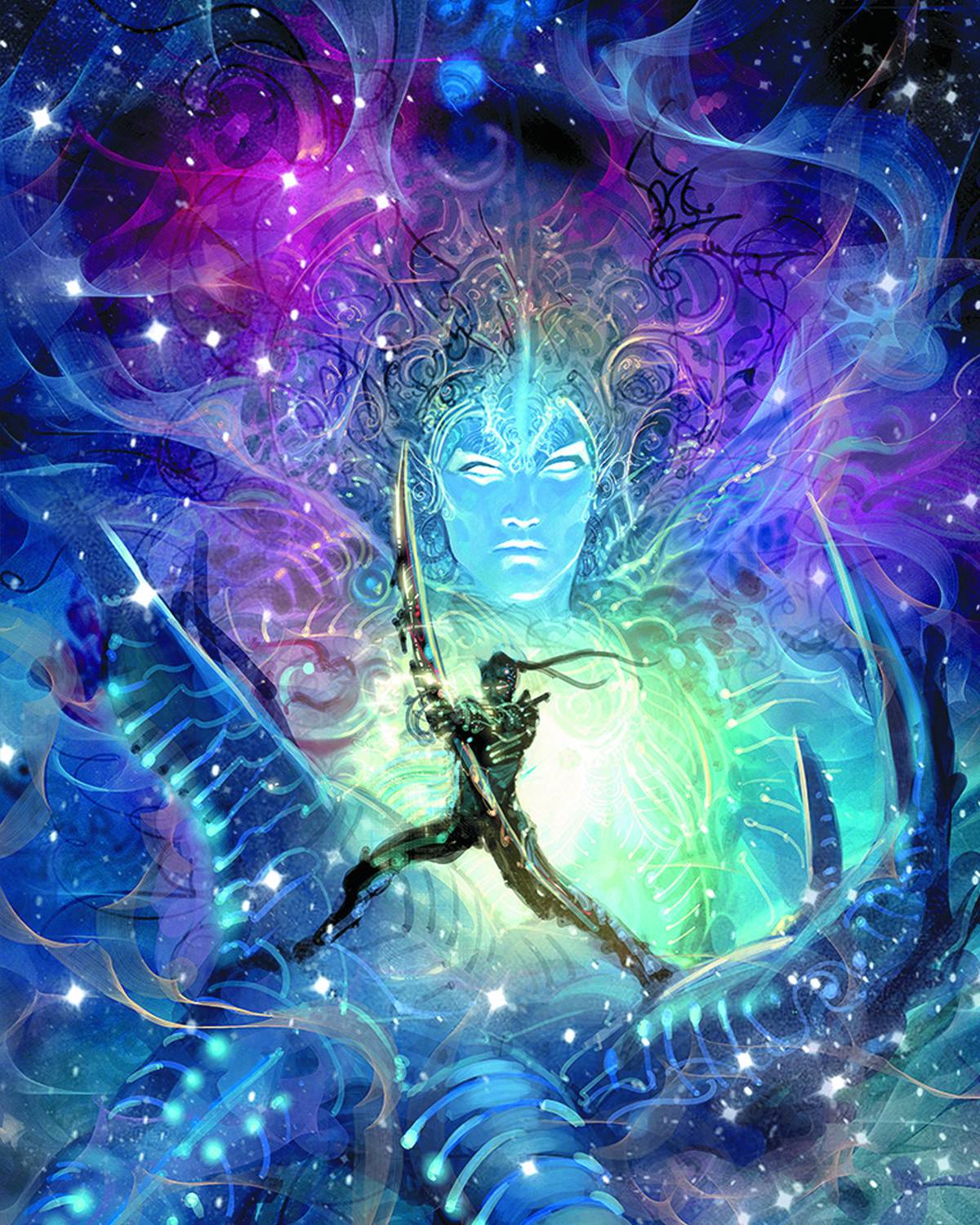 Grant Morrisons 18 Days #1 Cosmic Krishna Cover