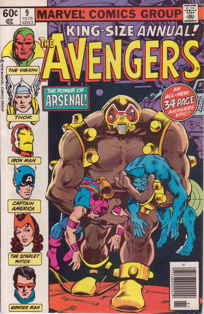 The Avengers Annual #9 [Newsstand](1967)-Fine (5.5 – 7)