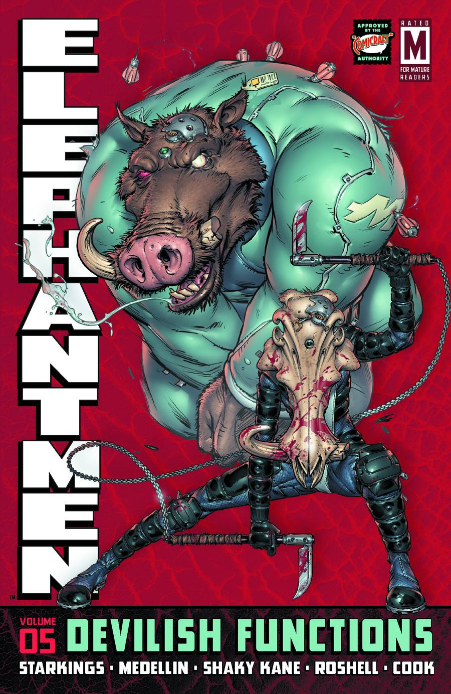 Elephantmen Graphic Novel Volume 5 Devilish Functions