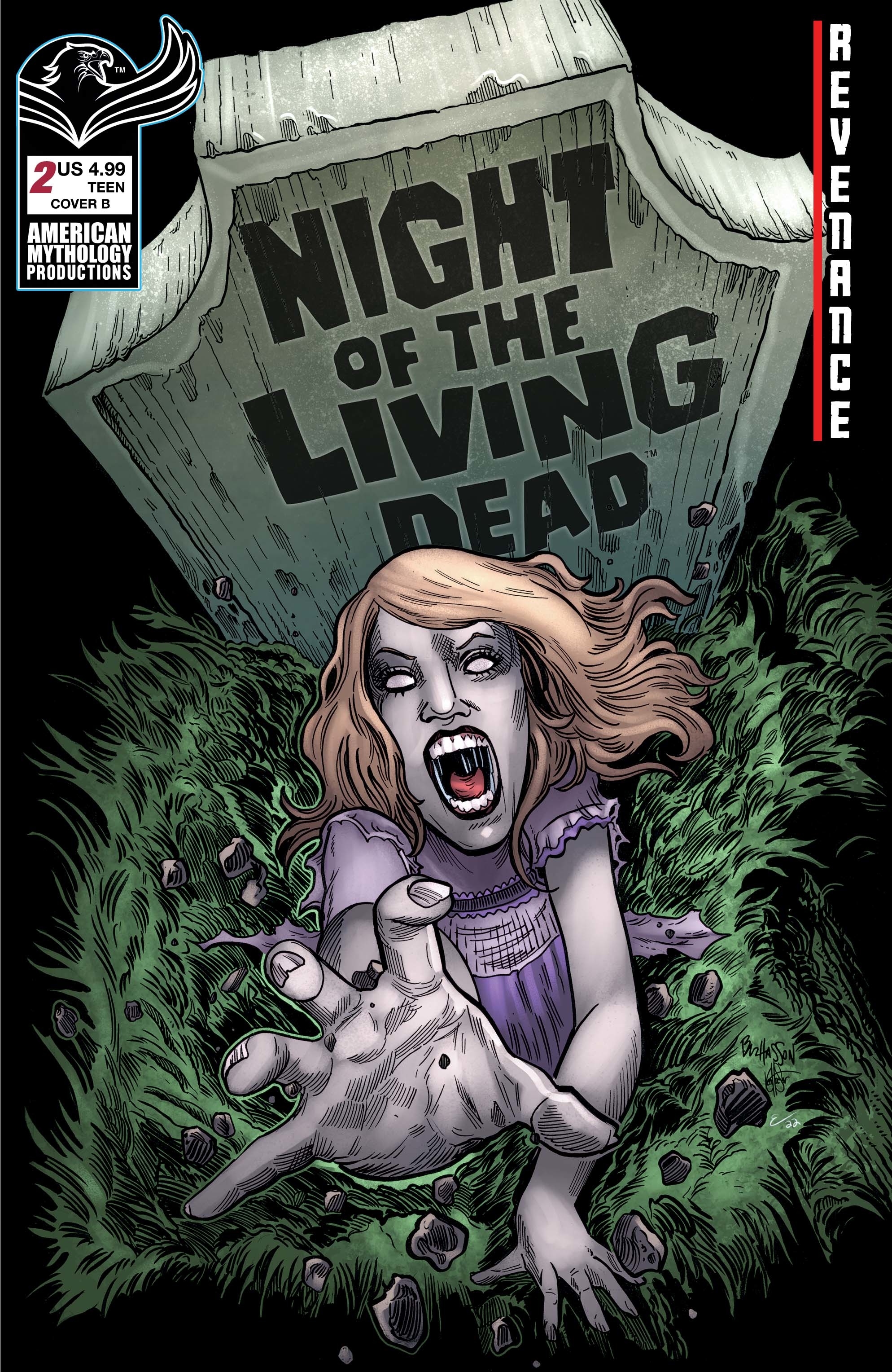 Night of the Living Dead Revenance #2 Cover B Corpse Crew
