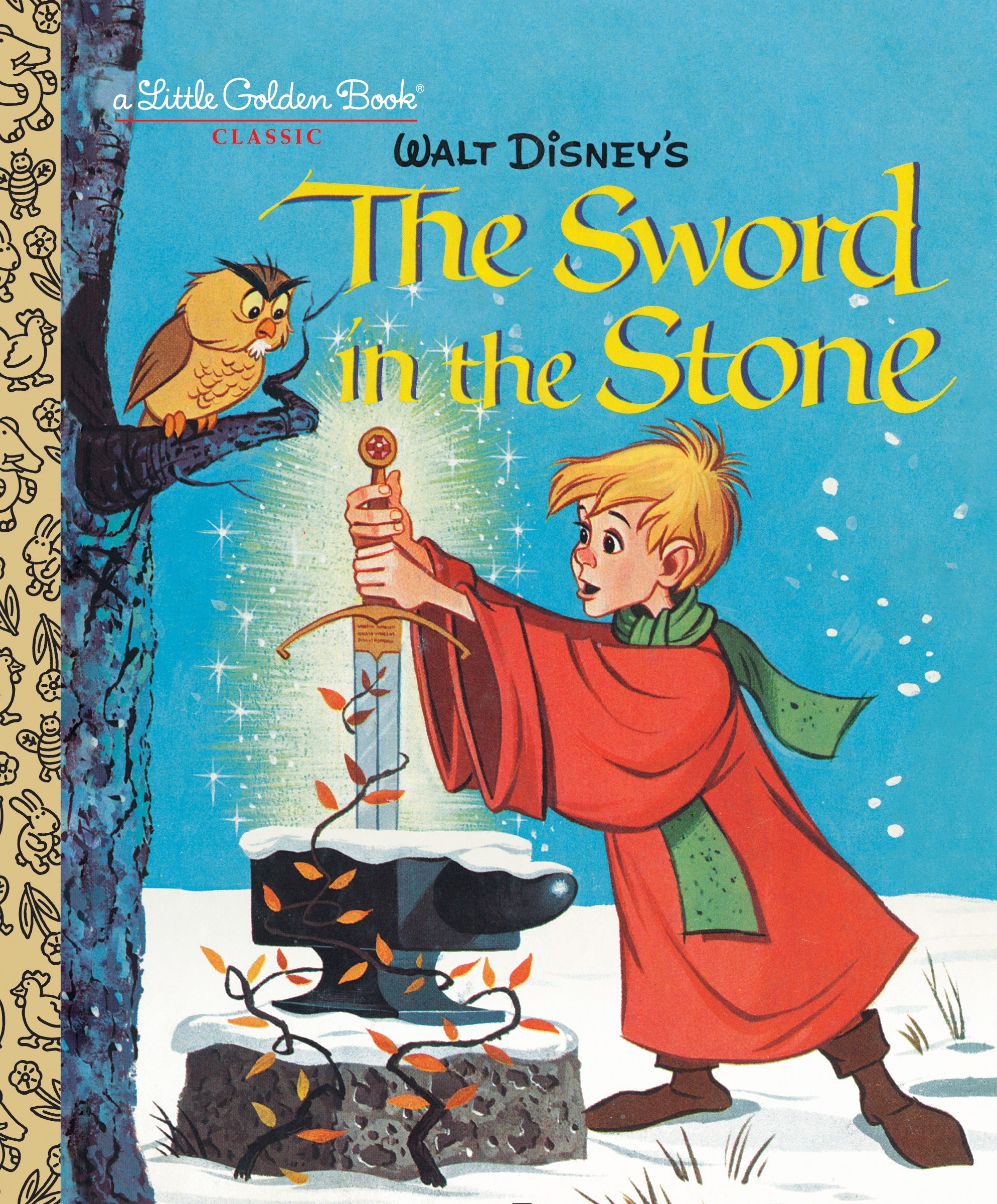 The Sword In The Stone Little Golden Book