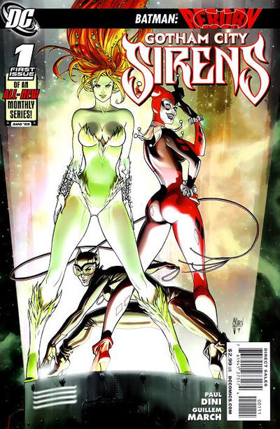 Gotham City Sirens #1 [Guillem March Cover]-Very Fine (7.5 – 9)