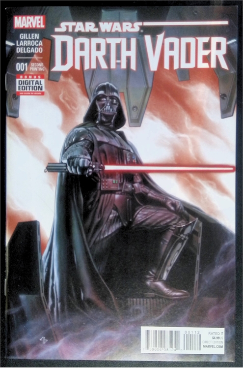 Darth Vader #1 [2015, Second Printing Variant - Adi Granov]-Near Mint (9.2 - 9.8)