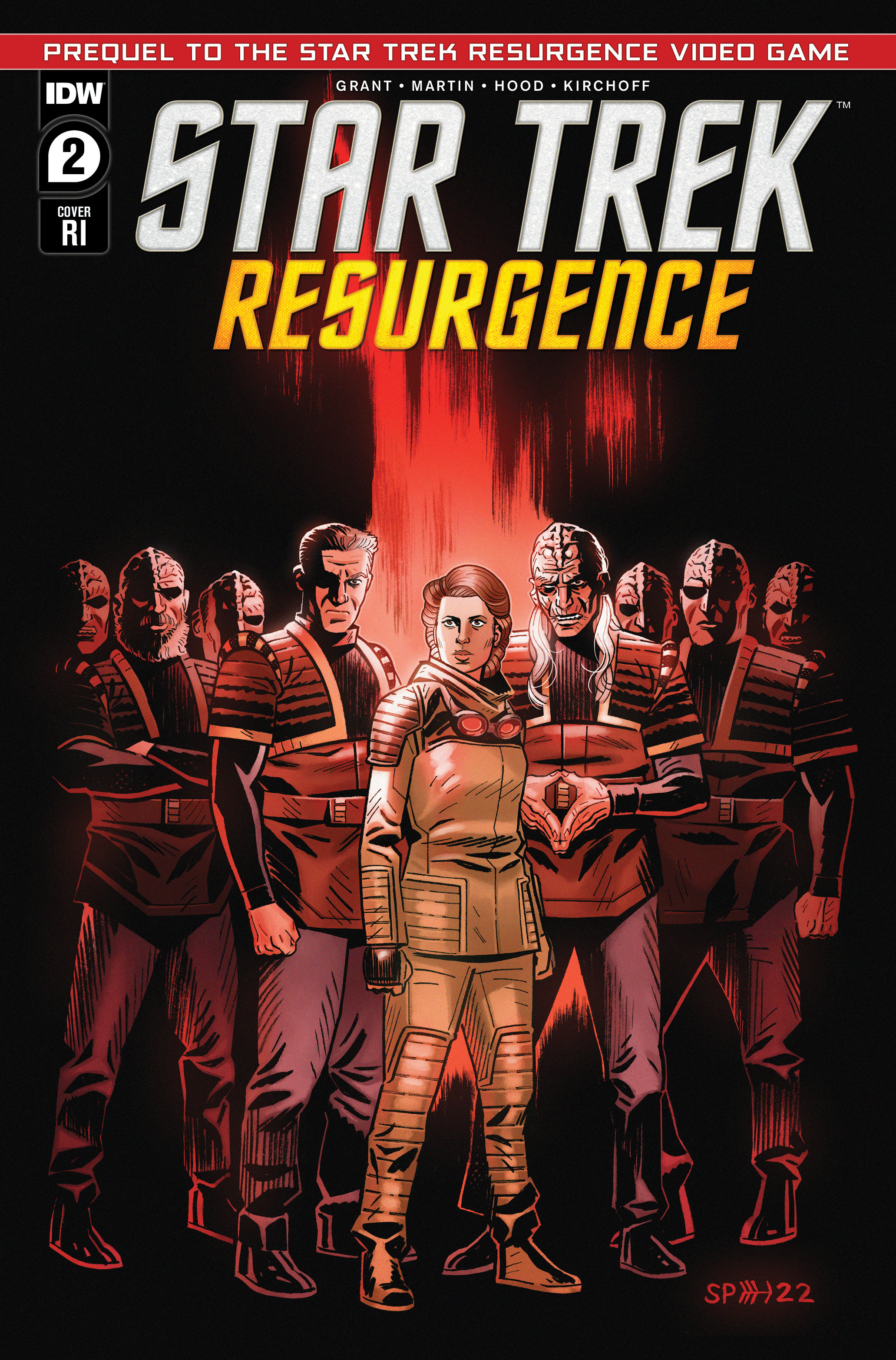 Star Trek Resurgence #2 Cover C 1 for 10 Incentive
