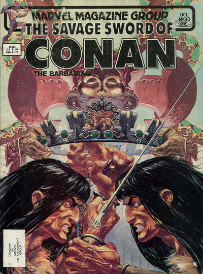 The Savage Sword of Conan #93 [Direct]
