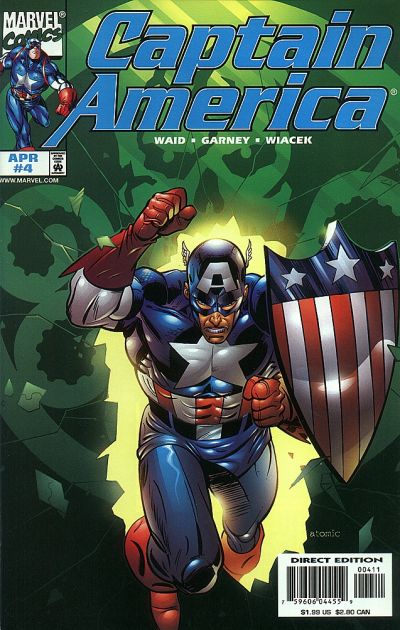 Captain America #4 (1998)[Direct Edition]-Fine (5.5 – 7)