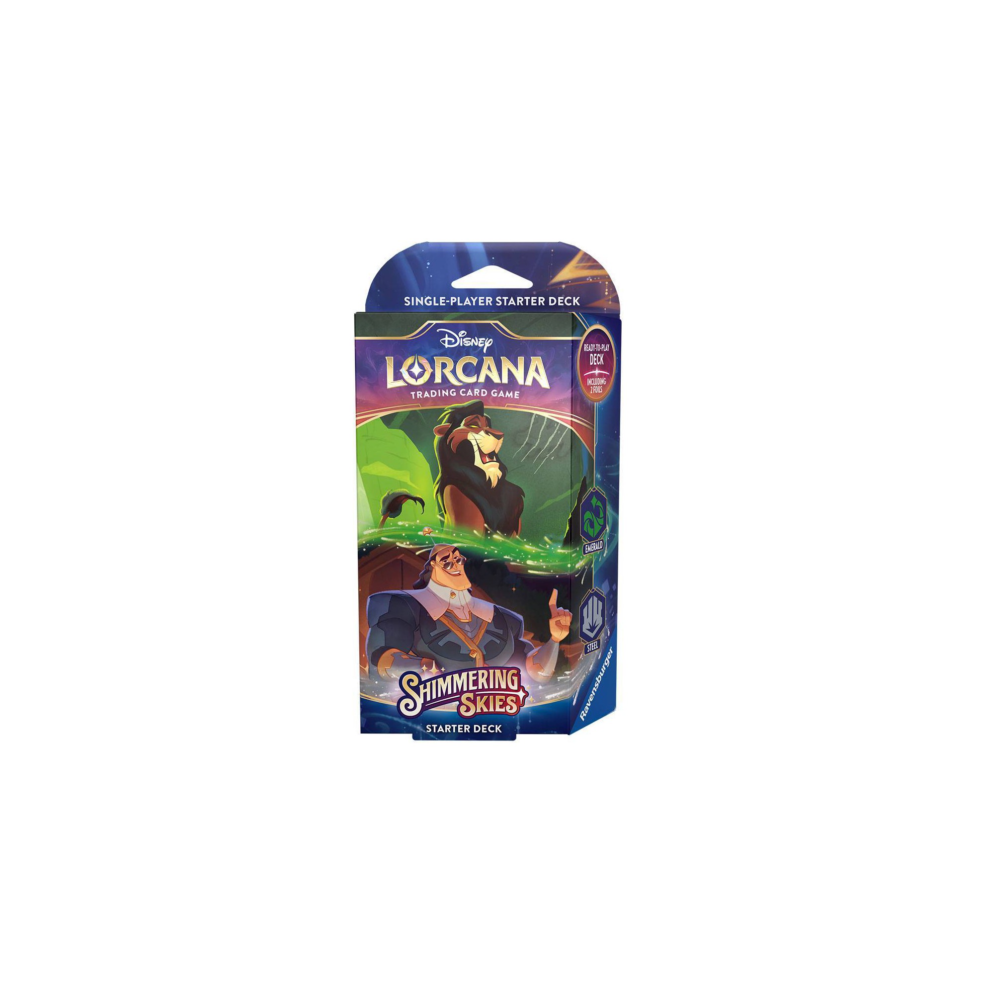 Lorcana TCG: Shimmering Skies Starter Deck (Emerald & Steel)