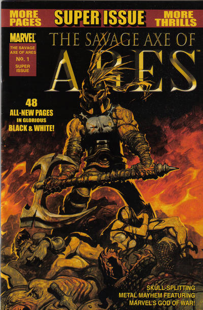 The Savage Axe of Ares #1 - Vf/Nm 9.0