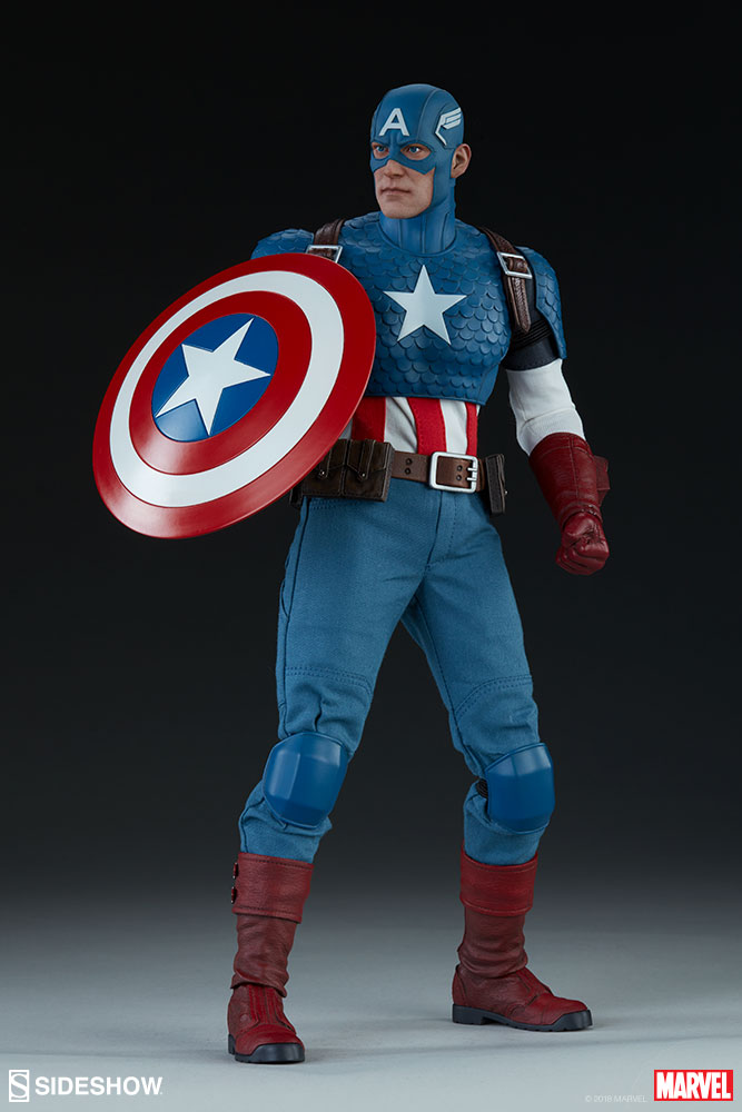 Captain America Sixth Scale Figure By Sideshow Collectibles