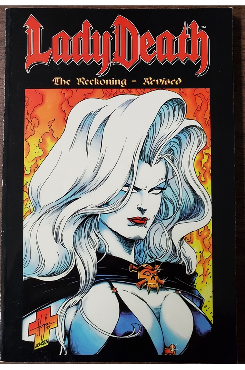 Lady Death The Reckoning Revised Graphic Novel (Chaos 1995) Used - Very Good