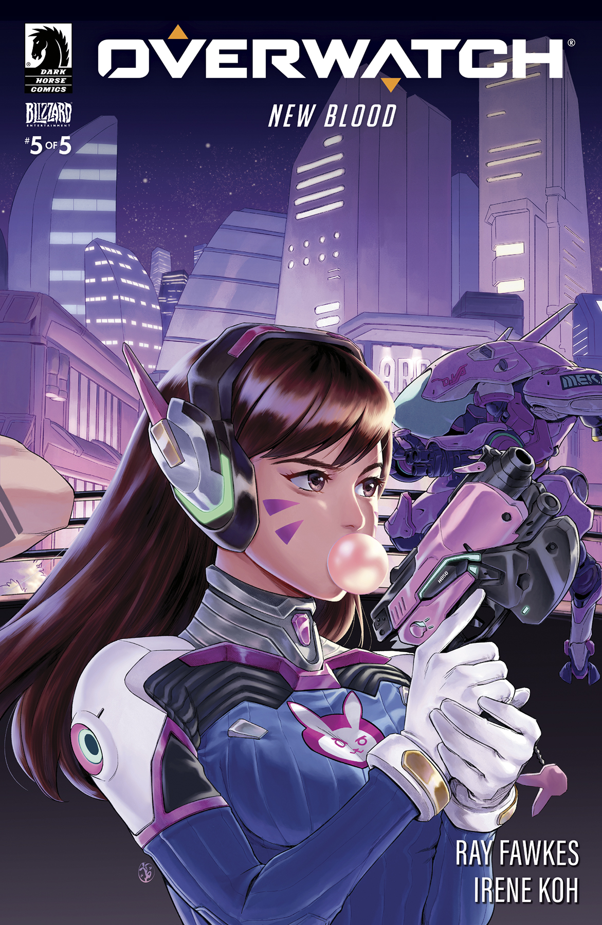 Overwatch New Blood #5 Cover A Koh (Of 5)