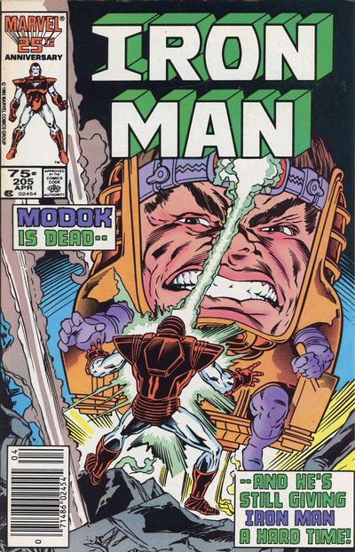 Iron Man #205 [Newsstand]-Very Good (3.5 – 5)