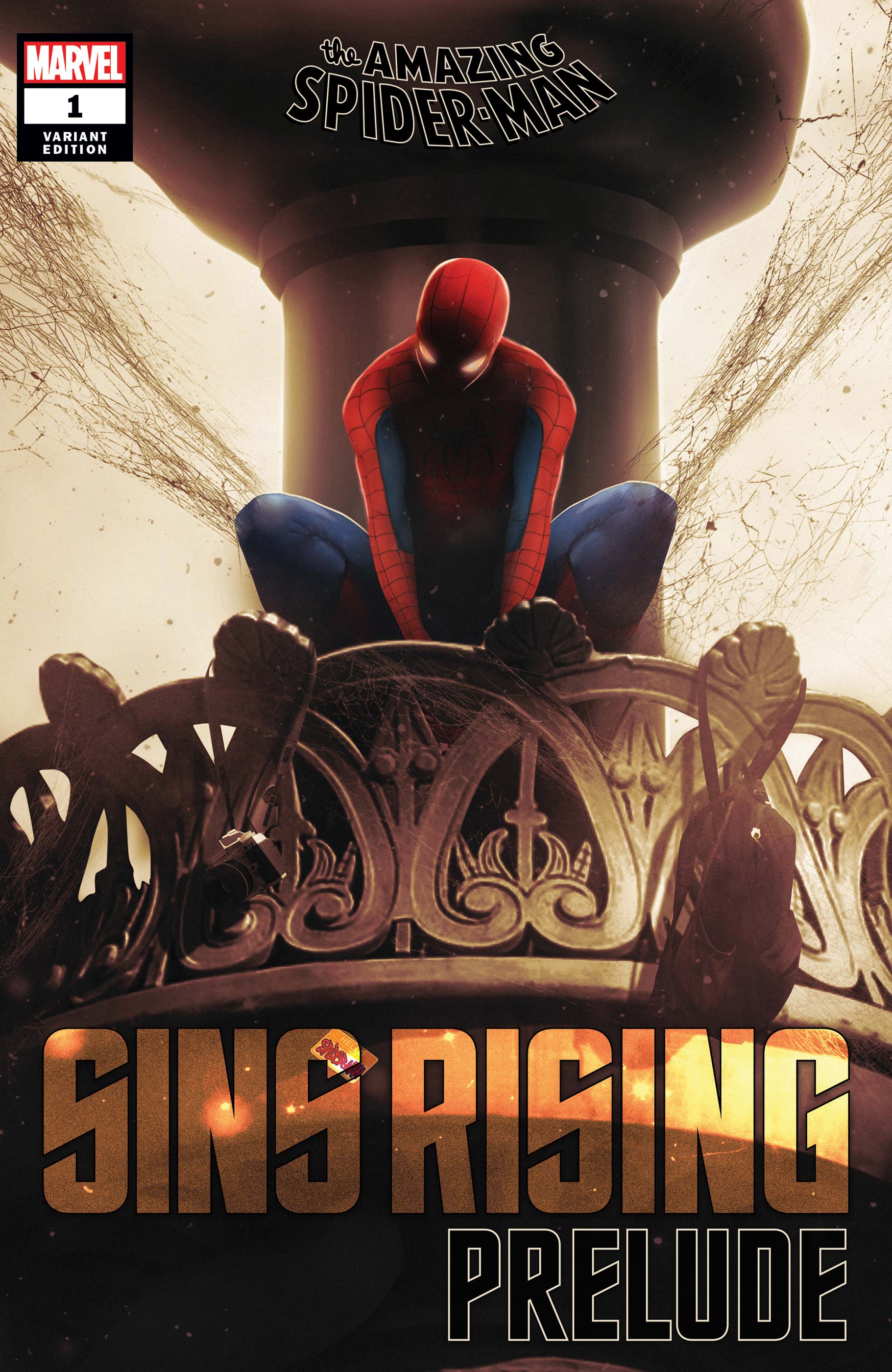 Amazing Spider-Man Sins Rising Prelude #1 Boss Logic Variant