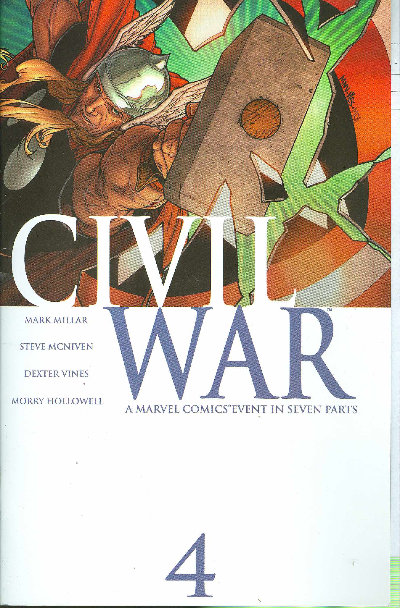 Civil War #4 (2006)
