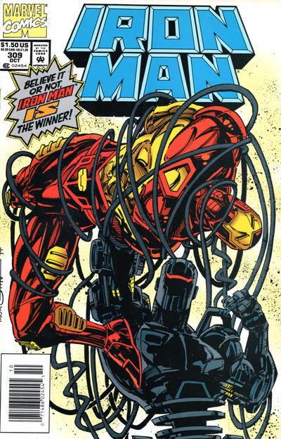 Iron Man #309 [Newsstand]-Fine (5.5 – 7)
