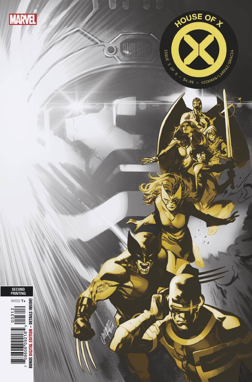 House of X #3 2nd Printing Larraz Variant (Of 6)