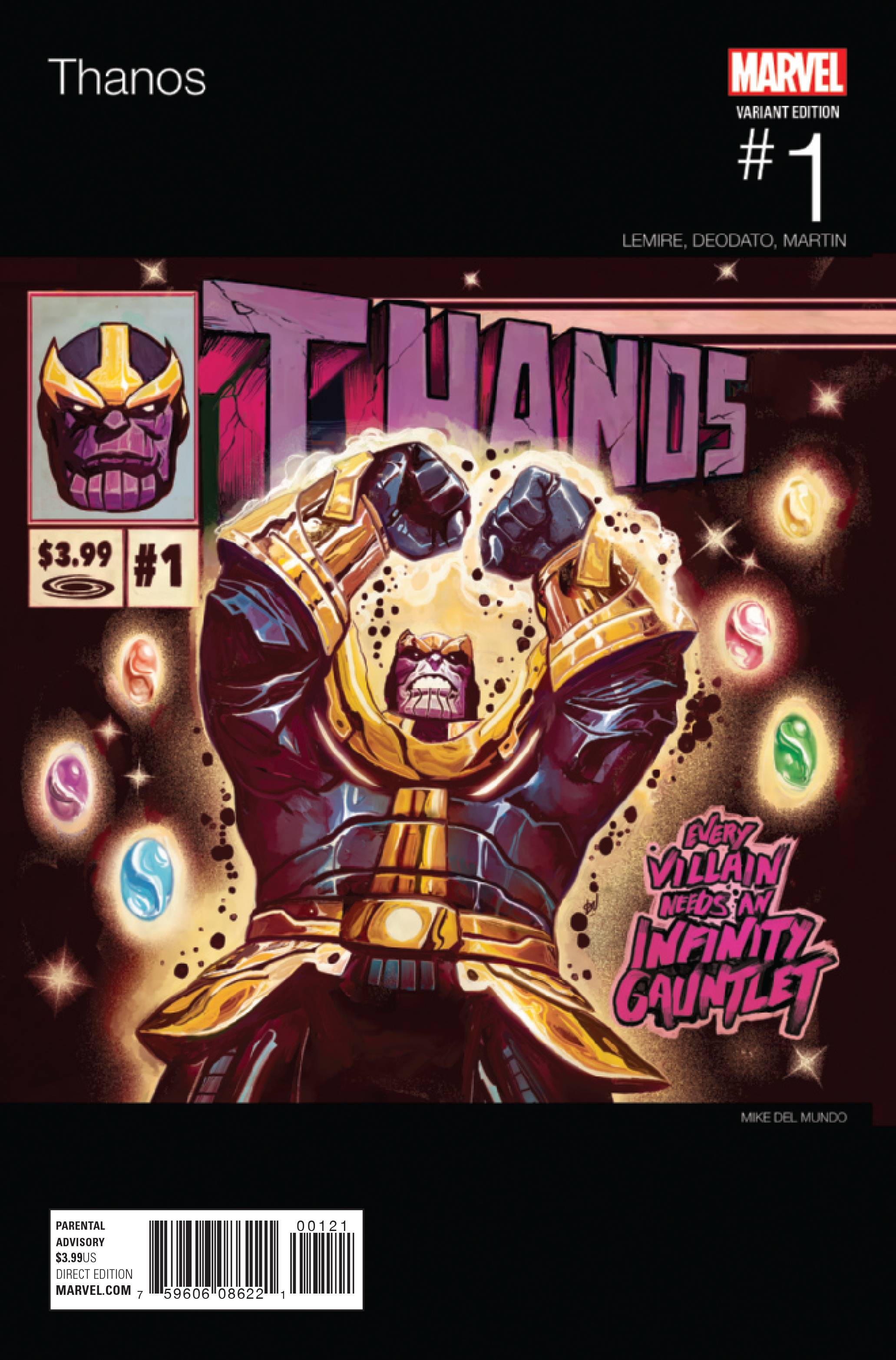 Thanos #1 (Del Mundo Hip-Hop Variant) (2016)