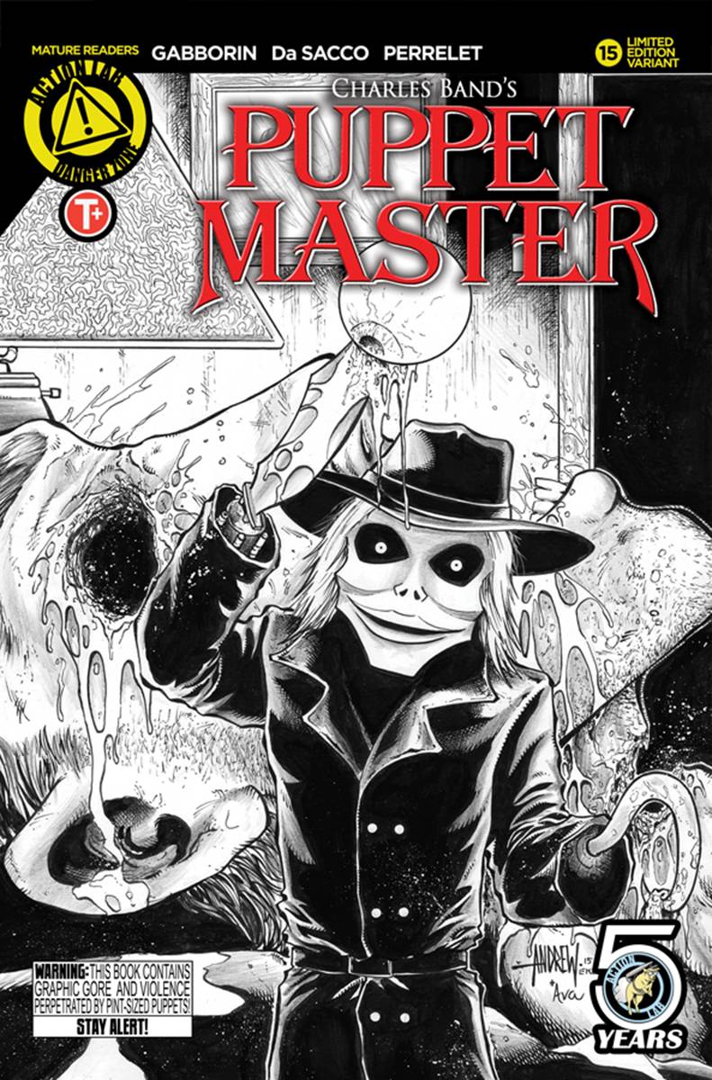 Puppet Master #15 Cover C Mangum Kill Sketch