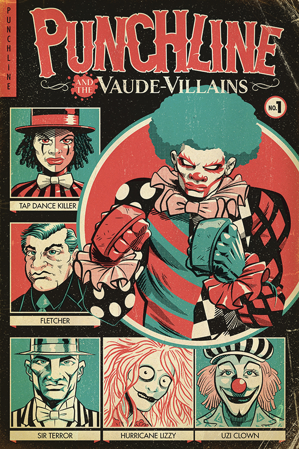 Punchline And Vaude Villains #1 Cover B Gonzo