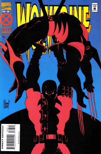 Wolverine #88 [Direct Edition-Deluxe](1988)-Vf+ 8.5