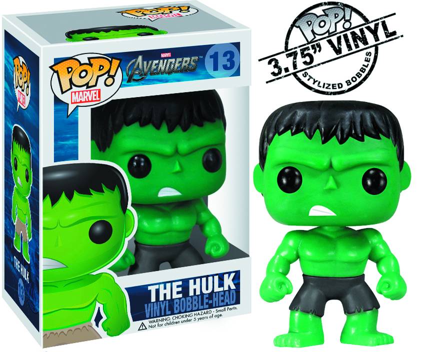 Pop Avengers Hulk Vinyl Bobble Figure