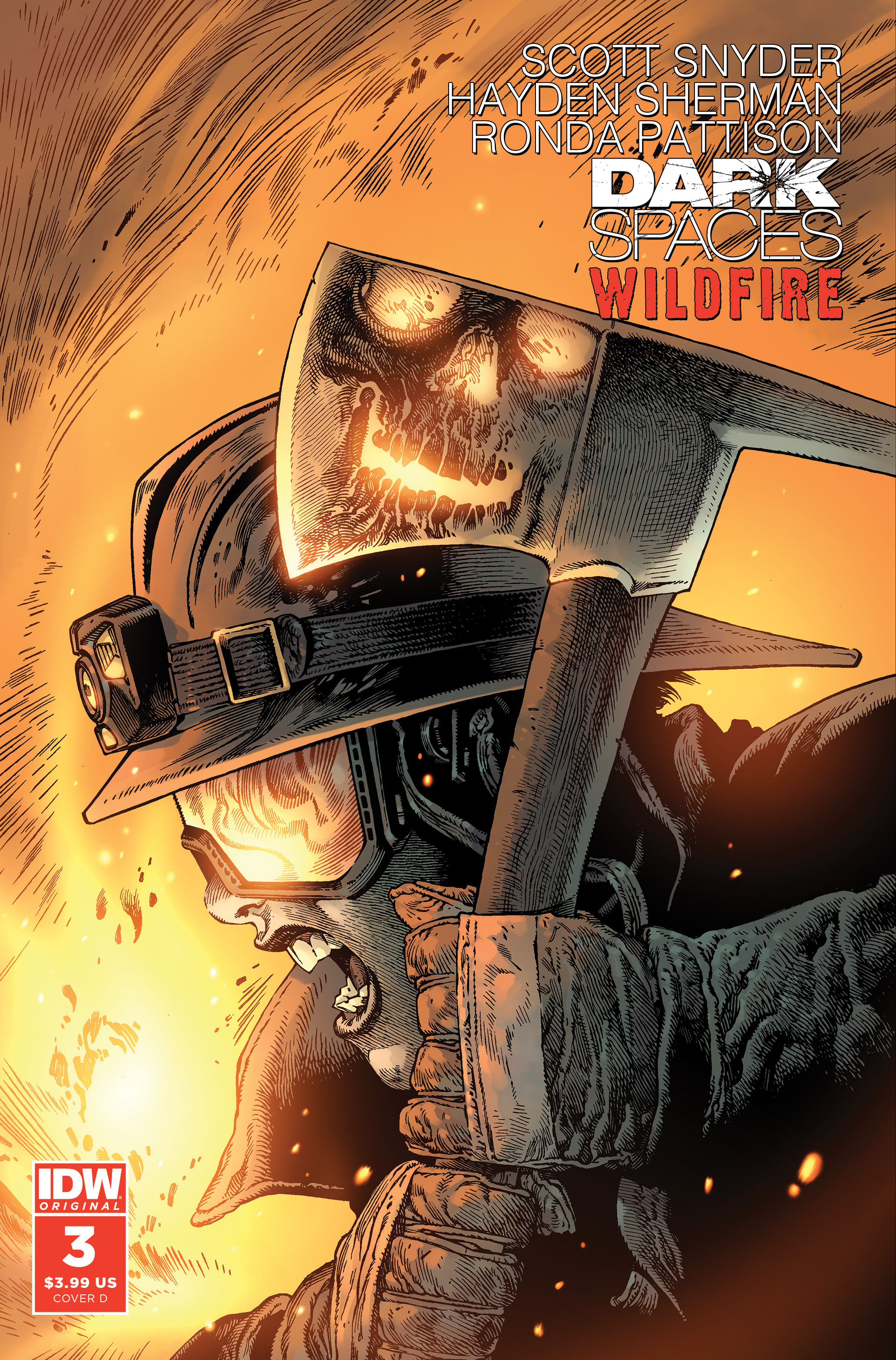 Dark Spaces Wildfire #3 Cover D Rodriguez (Mature)