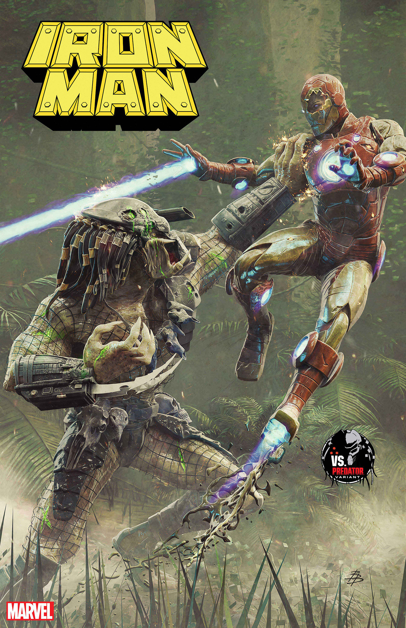 Iron Man #22 Barends Predator Variant (2020)