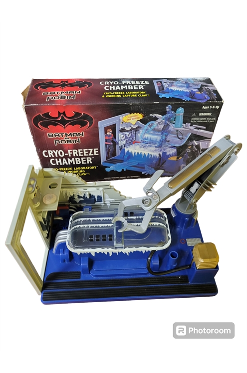 Batman & Robin 1996 Mr Freeze Cryo Chamber Playset Incomplete With Box Pre-Owned