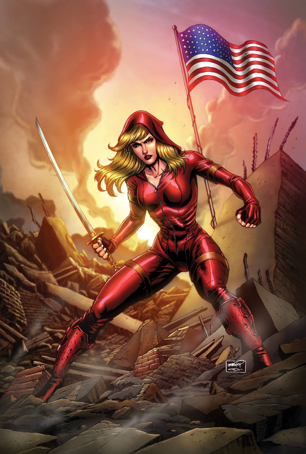 Grimm Fairy Tales Red Agent Human Order #4 Cover A Goh
